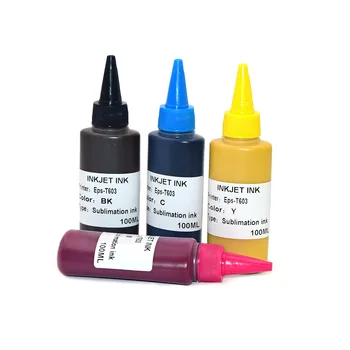 

4*100ml T7011 Sublimation Ink for epson WorkForce Pro WP-4025 WP-4015 WP-4515 WP-4525 WP-4535 WP-4545 WP-4595 WP-4020 WP-4030