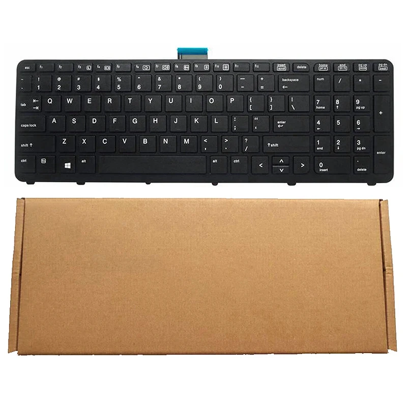 Английская клавиатура для ноутбука HP ZBOOK 15 17 G1 G2 PK130TK1A00 SK7123BL|Клавиатуры| |