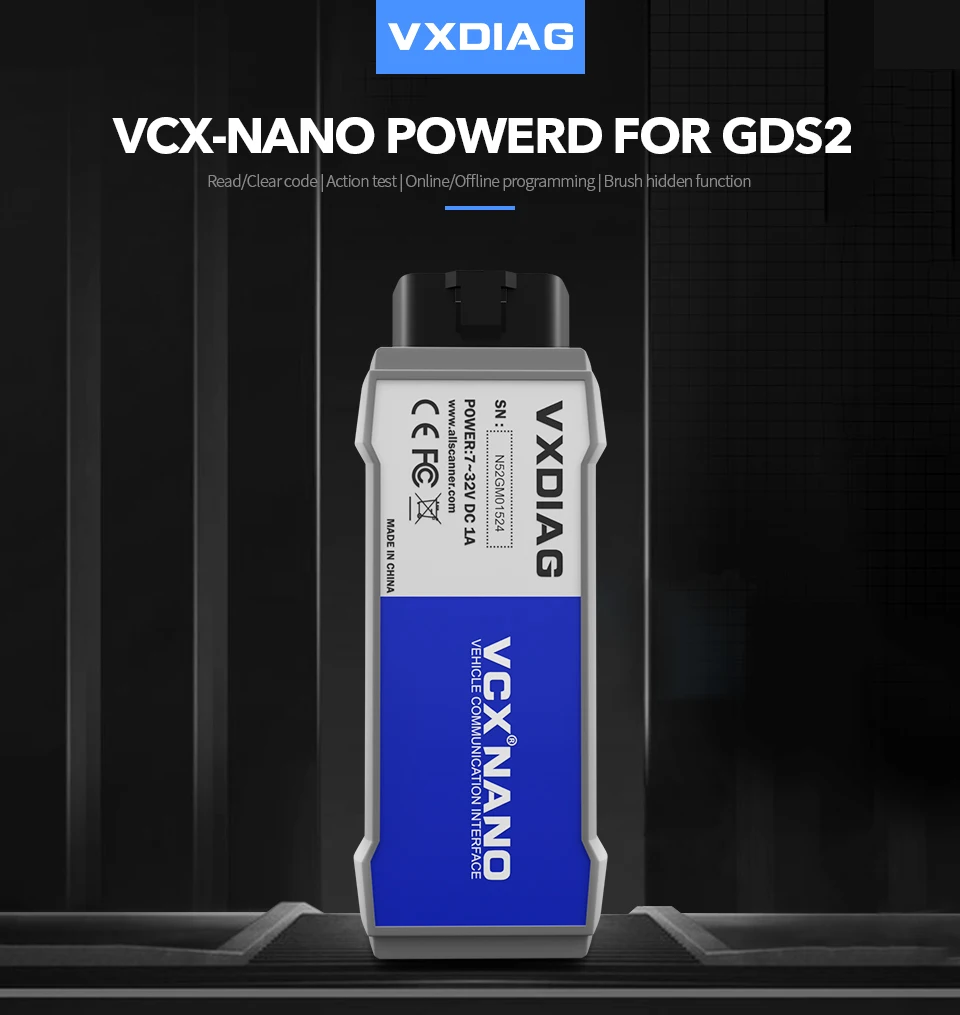 Автомобильные аксессуары VXDIAG VCX NANO для GM/OPEL GDS2 диагностический инструмент GM
