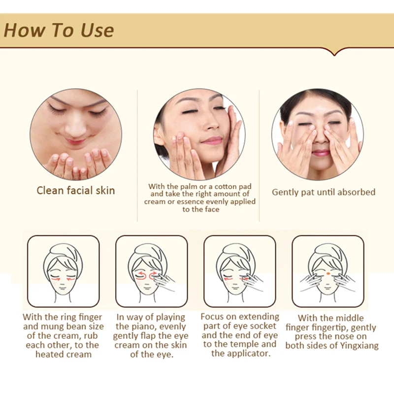 3 قطعة/الوحدة صور الحلزون الوجه العناية بالبشرة مج...