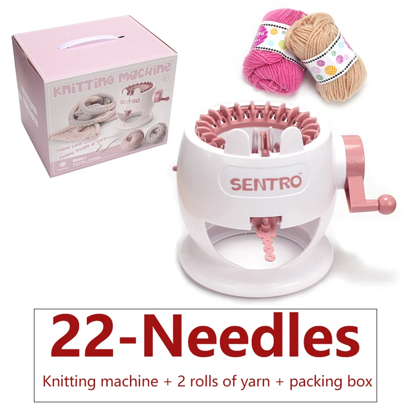 32-needle Mushroom House DIY Knitting Machine Hand Knitting Wool Scarf Hat  Knitting Machine Boys&Girls Educational Yarn Machine - AliExpress