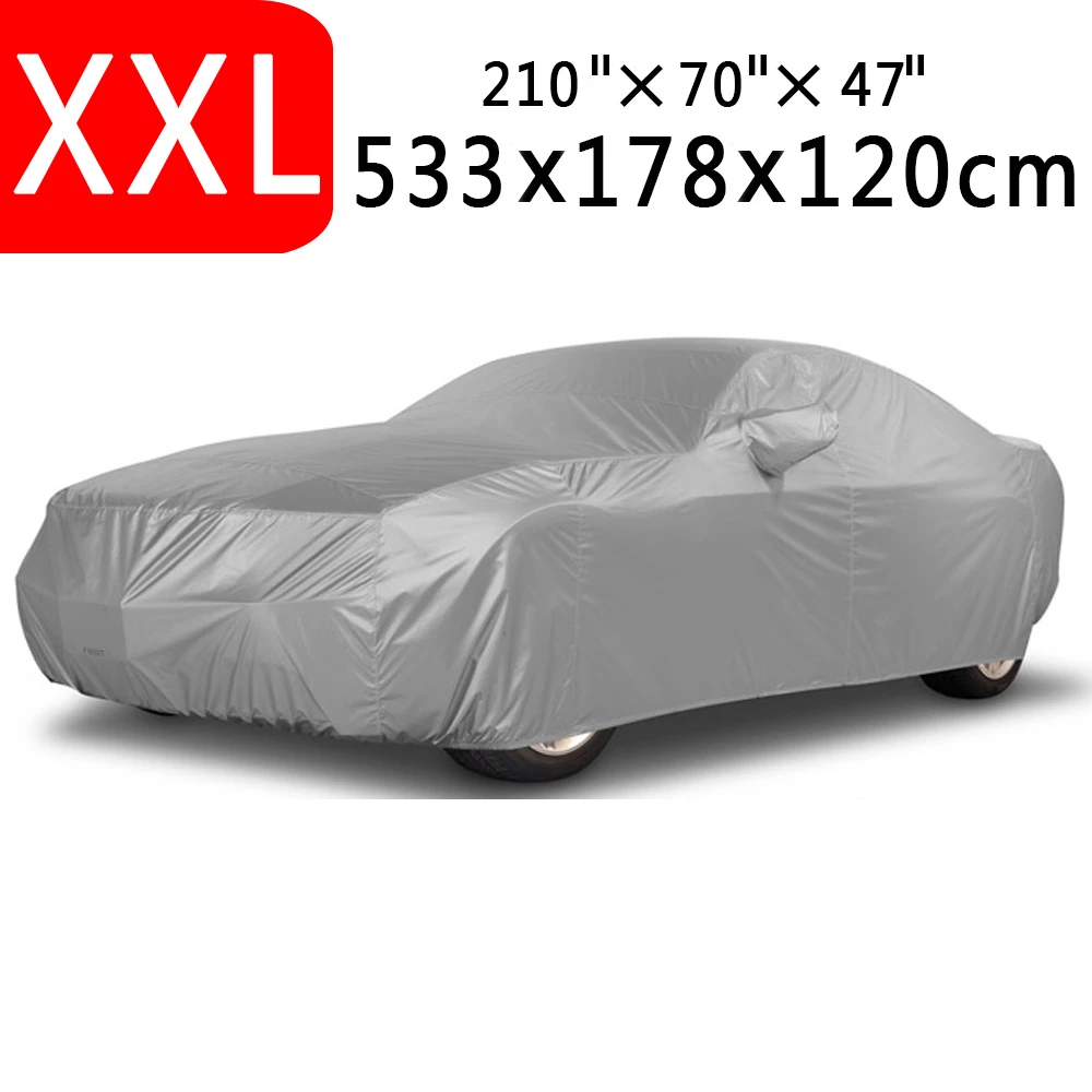A52-14-3-XXL Полное покрытие автомобиля седан Защита от солнца УФ Крытый щит автомобильные чехлы автомобильные аксессуары D51 - Название цвета: A52-14-3-XXL
