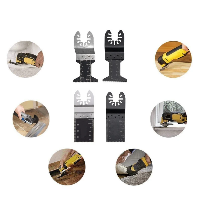 20 шт./компл. колеблющихся мульти инструмент пилы для Фейн Bosch Multimaster Makita Bosch для резки по дереву инструменты для реставратор Мощность лезвия
