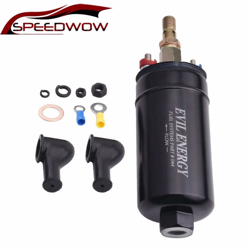SPEEDOW Высокая производительность универсальный 12 в 300 л/ч топливный насос электрический топливный насос Комплект топливный насос для замены