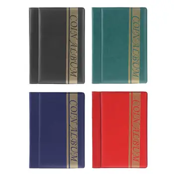 

120 Pockets Coins Album Collection Book Commemorative Coin Storage Holders Album Book for Coin Collector Gifts