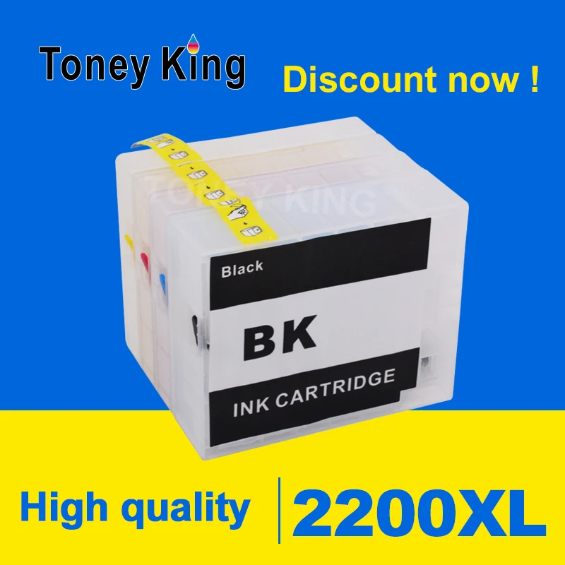 Toney King PGI-2200 многоразовый картридж для принтера Canon MAXIFY IB4020 iB4120 MB5020 MB5120 MB5320 MB5420 |