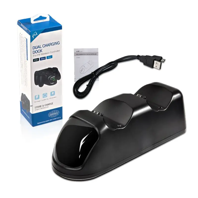 USB зарядное устройство Dual USB быстрая зарядная док-станция для Playstation 4 PS4 Slim/PS4 Pro контроллер Джойстик ручка аксессуары