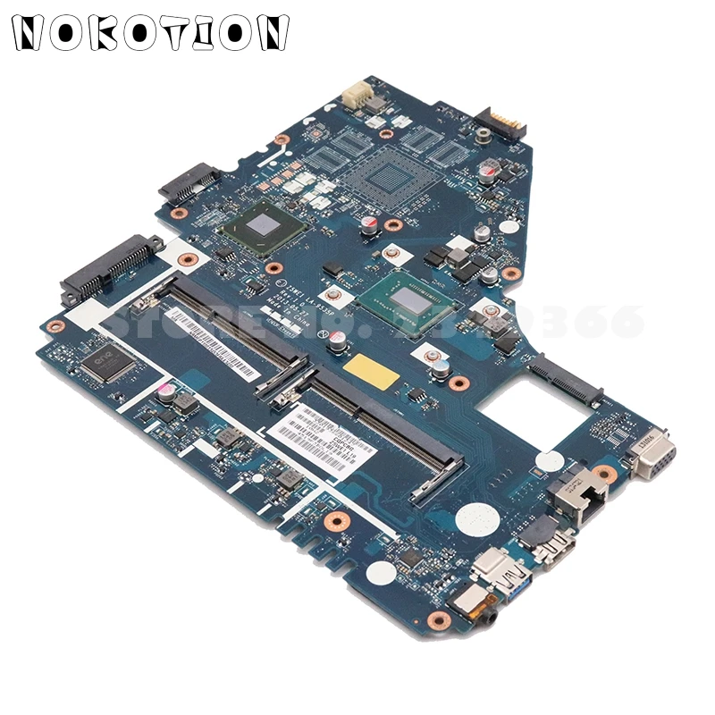 NOKOTION для acer aspire E1-570 NV570P Материнская плата ноутбука Z5WE1 LA-9535P NBMEP11001 основная плата I3-3217U DDR3