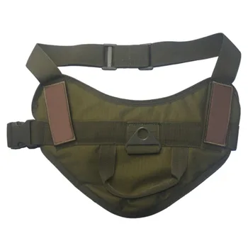 

Pet Reflective Rope Nylon Harness Adjustable Pet Dog Army Tactical Molle Vest Military Clothes Nylon Service Canine Harness