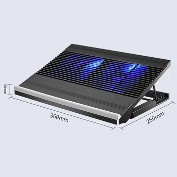 

Creative Game PC Adjustable Laptop Cooler Dual USB Laptop Cooling Pad Support laptop Stand With Fan For Macbook Pro Holder