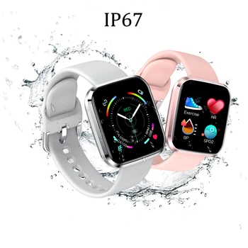 

IP67 Waterproof Smart Watch Wristband for Men Women Sport Clock Heart Rate Monitor Sleep Monitor Smartwatch tracker for phone