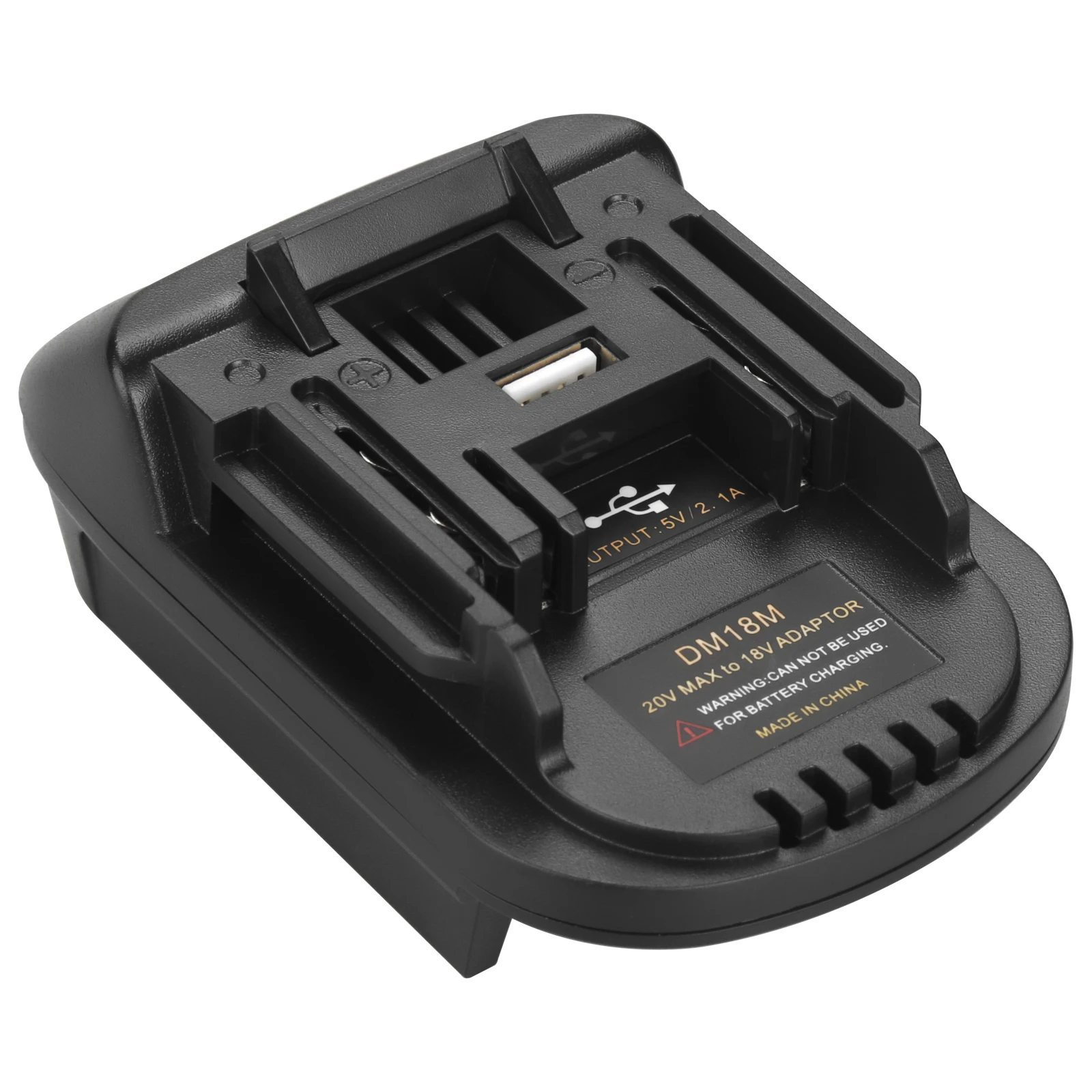 Adattatore batteria per Milwaukee 18V o Dewalt 20V DM18M per elettroutensili agli ioni di litio 18V 26