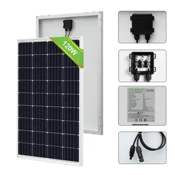 

120W 240W 600W 1200W Solar Panel for 12V 24V Off Grid High efficient pack Kit
