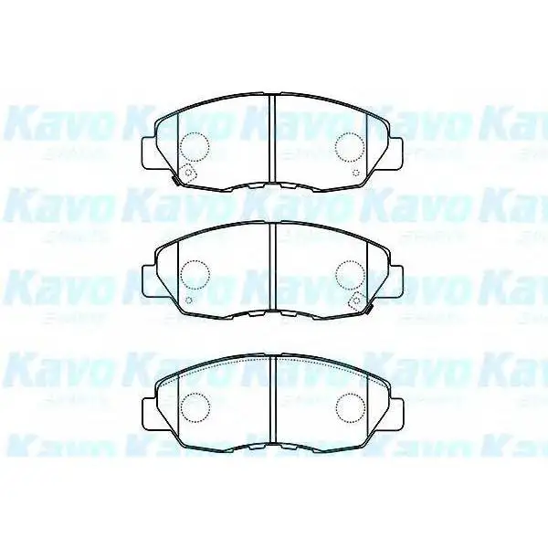 Колодки дисковые п.\ Honda Accord all 90-93/CR-V 2.0i 02 MK KASH