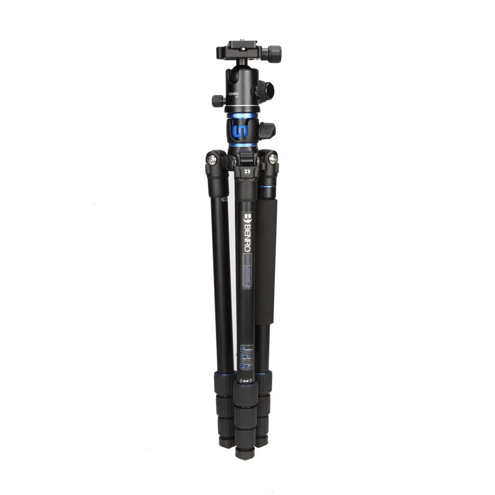 Benro GA168TB1 GoTravel Aluminum Professional Tripod with B1 Ball Head Carrying Bag Max Loading 12kg ga168t  Free Shipping