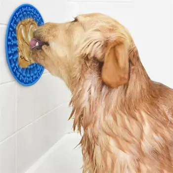

Dog Lick Pad For Pet Dog Washing Distraction Device Dog Bath Grooming Helper Pet Cat Dog Accessories