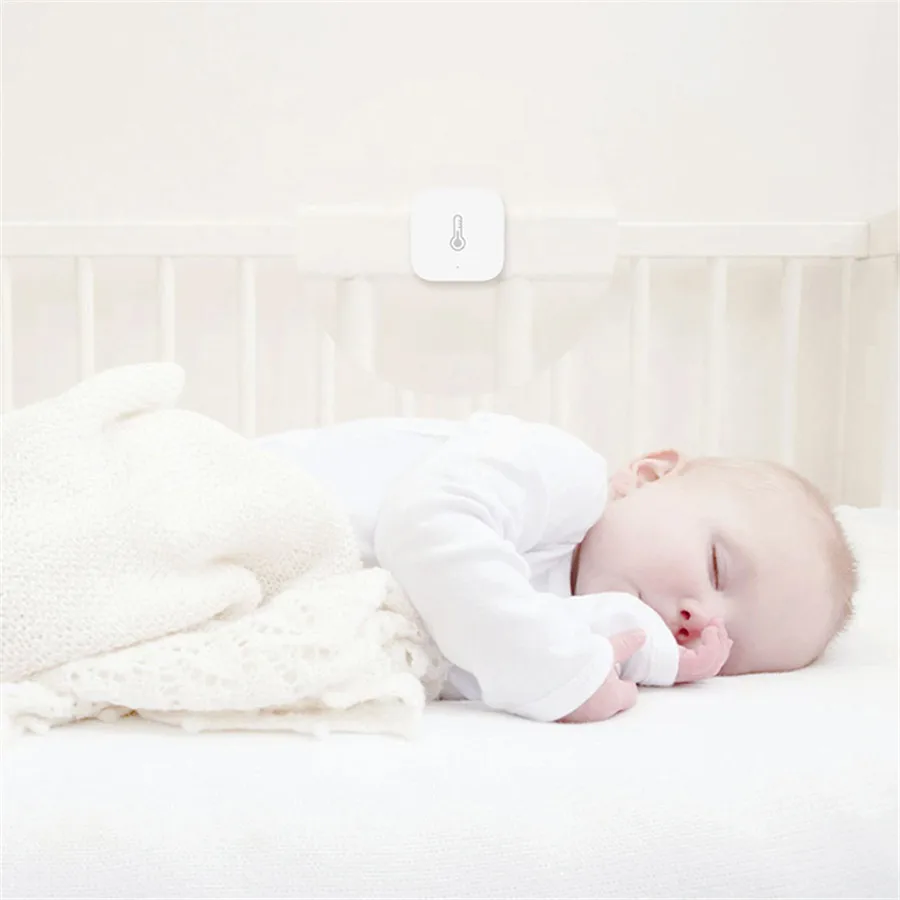 Aqara Smart Air Pressure Temperature Humidity Sensor Environment Sensor Work With For xiaomi mijia MI home app Control Homekit Temperature Humidity Meter Smart Temperature Sensor