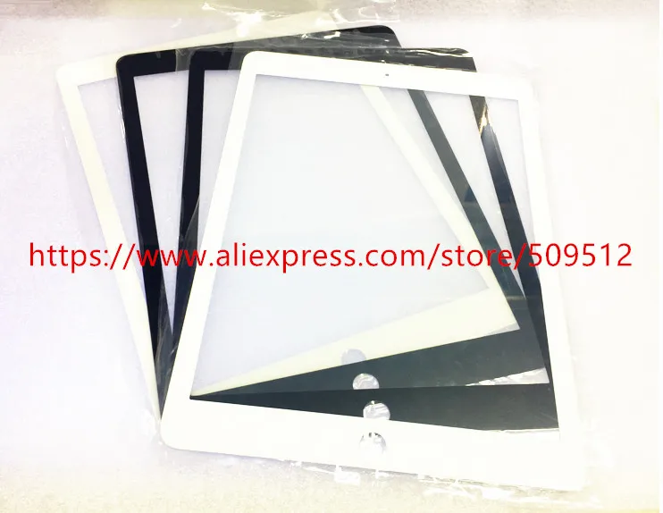

1Pcs New LCD Screen Front Outer Glass Lens for Tablet PC for iPad 3 6 Air 2 Pro 9.7 10.5 12.9inch mini4 Repair Plate