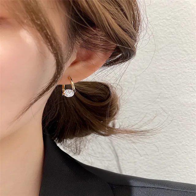 Boucle Tendance Bijoux Or 2021 Boucles D'oreilles Orange Mignonnes