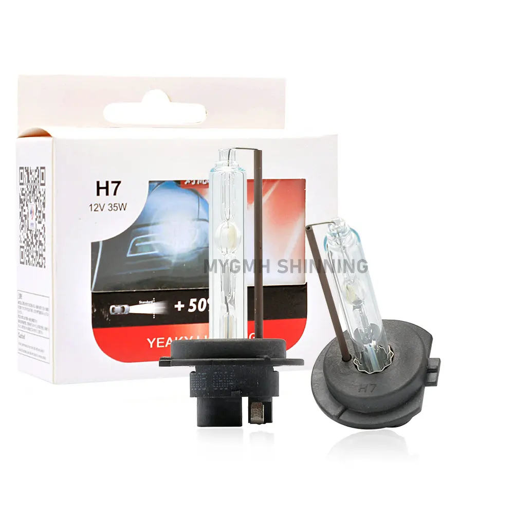 Original Yeaky Xenon Bulb Lamp H1 H3 H7 H11 H9 9005 9006 9012 HID Light D1S D2S D3S D4S D2H Auto Lamp Car HID Headlight Bulbs 2