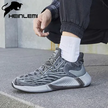 

HEINLEMI Luxury Elegant High Heels Male Shoes Plus Size Male Shoes Elegant Sneakers For Men Tenis Deportivos Para Hombre