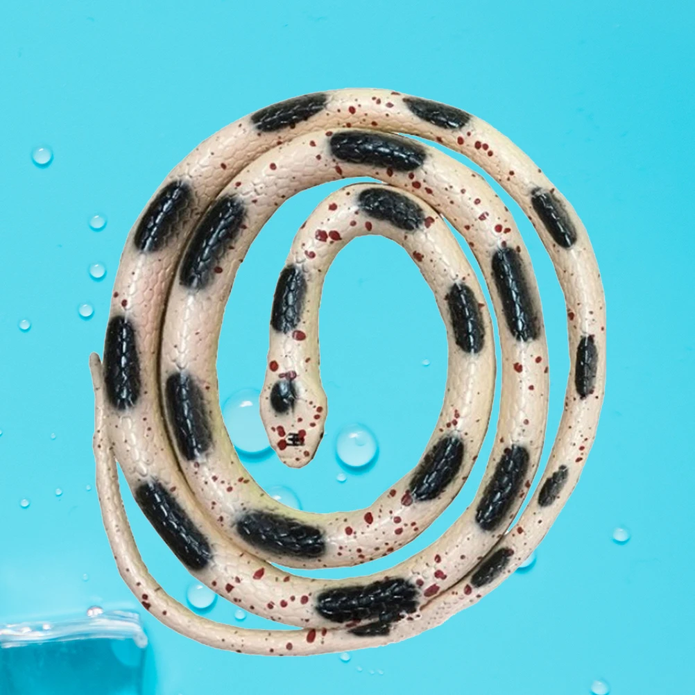 2 шт. Декоративные искусственные резиновые змеи реквизит для розыгрышей высокого моделирования резиновые змеи трюк модели для Хэллоуина