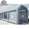 Giant Car Tent With Flitters Mobile Small Used Inflatable Car Spray Paint Booth For Sale 2