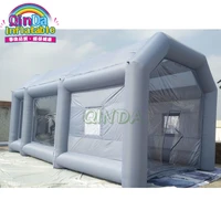 Giant Car Tent With Flitters Mobile Small Used Inflatable Car Spray Paint Booth For Sale 2