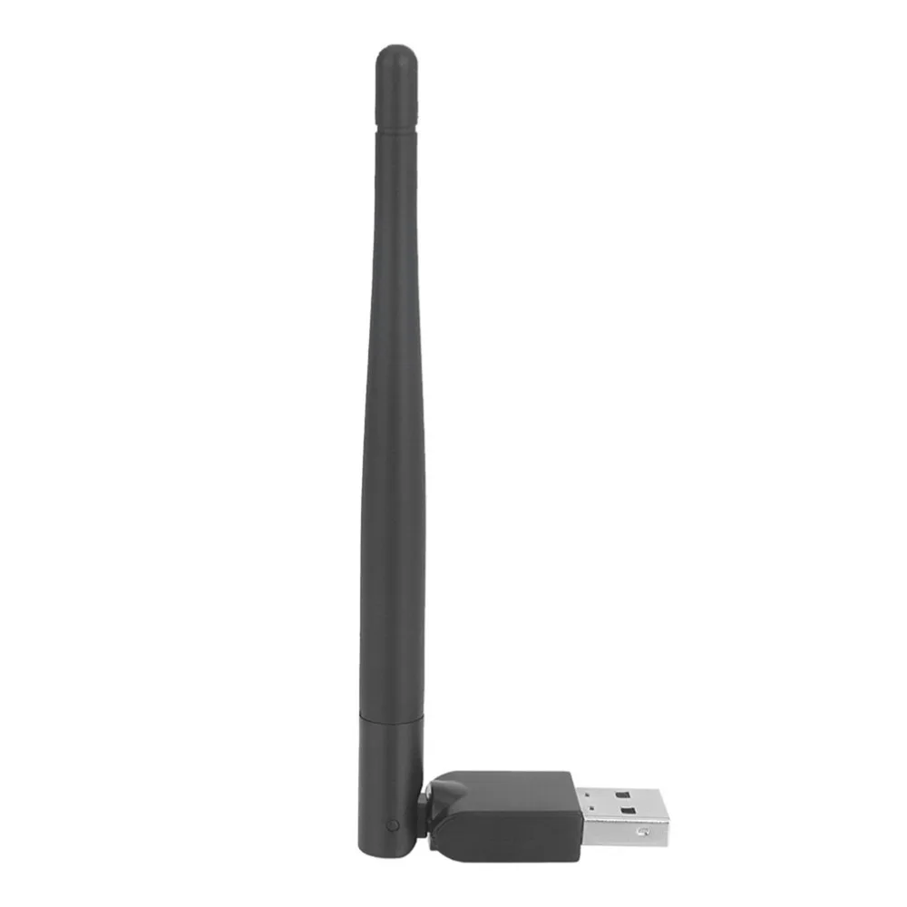 Rt5370 USB 2,0 150 Мбит/с WiFi антенна MTK7601 беспроводная сетевая карта 802.11b/g/n LAN адаптер с поворотная антенна