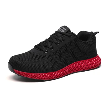 

New Fashion Men Sneakers Shoes Casual Lightweight Men Shoes Mesh Breathable Flat Comfortable Men Sneakers Running Sport Footwear