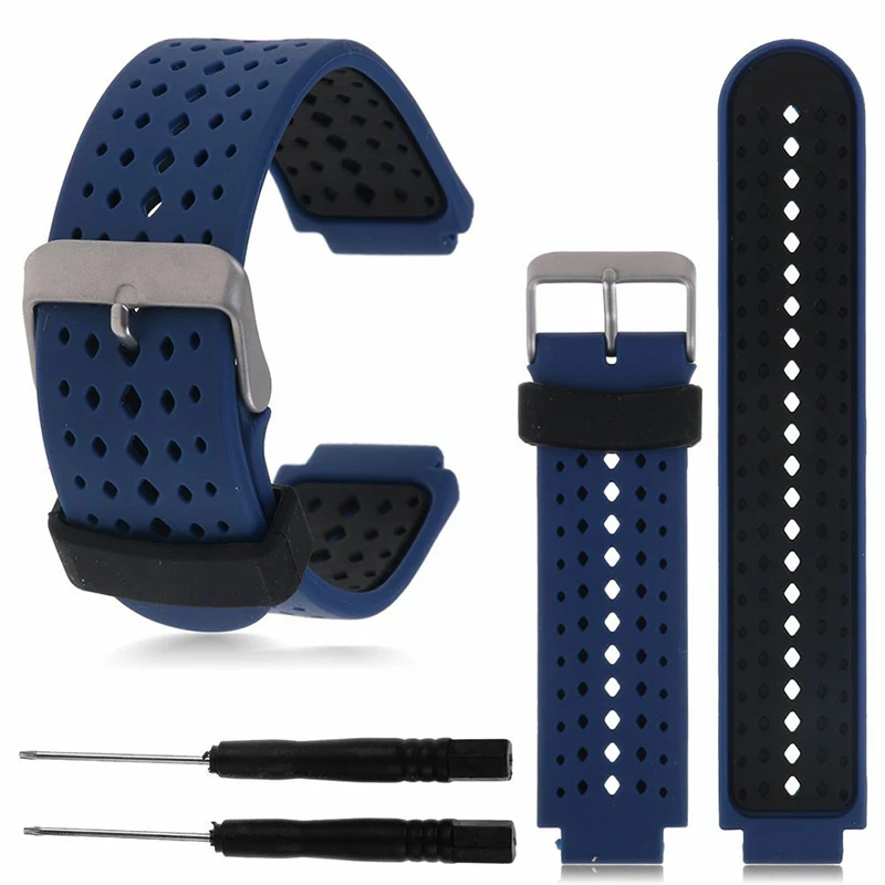 Спортивный силиконовый ремешок для часов Garmin Forerunner 220 230 235 620 630 735 ремешок для часов Garmin Forerunner аксессуары
