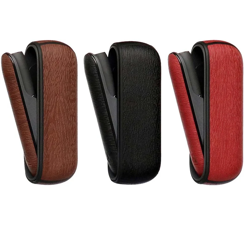 Кожаный чехол 3 цветов защитный держатель аксессуары магнитный боковой для IQOS