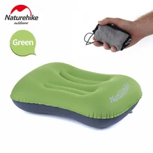 Naturehike портативная наружная надувная подушка для путешествий Aeros подушка с карманом надувная подушка мягкая шея защитный подголовник