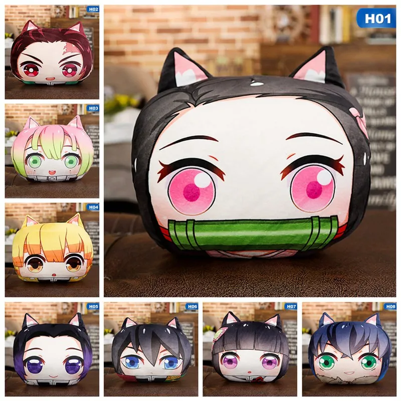 Аниме демон убийца Kimetsu No Yaiba Kamado Nezuko Косплей Кукла Подушка игрушка подарок домашний декоративный