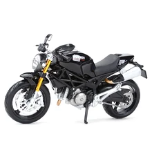 Maisto 1:12 Ducati Monster 696 красный Литой Сплав модель мотоцикла Игрушка