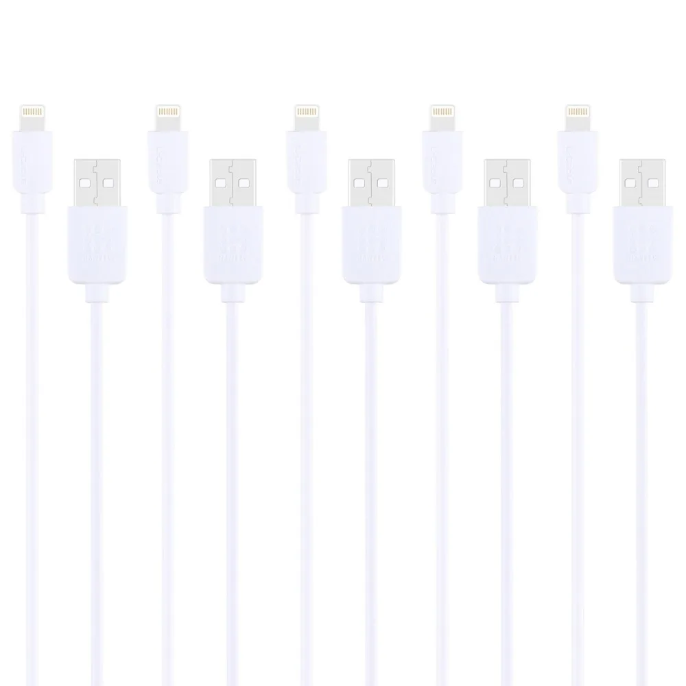 5 шт. кабель HAWEEL USB для iPhone 5 5S SE 6 6S 7 8 Plus X XS Max XR SE провод для быстрой зарядки 1 м usb кабель для синхронизации данных