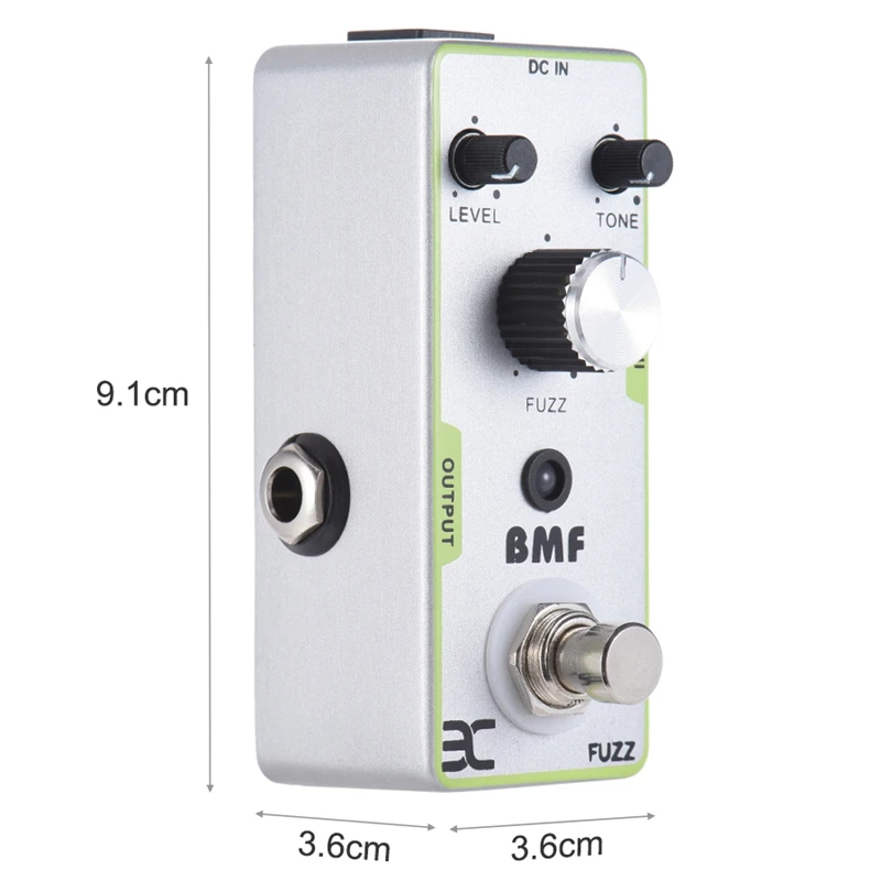 ENO Fuzz Bmf искажение гитарная педаль эффектов для электрогитары полностью металлический корпус истинный обход гитарные части и аксессуары