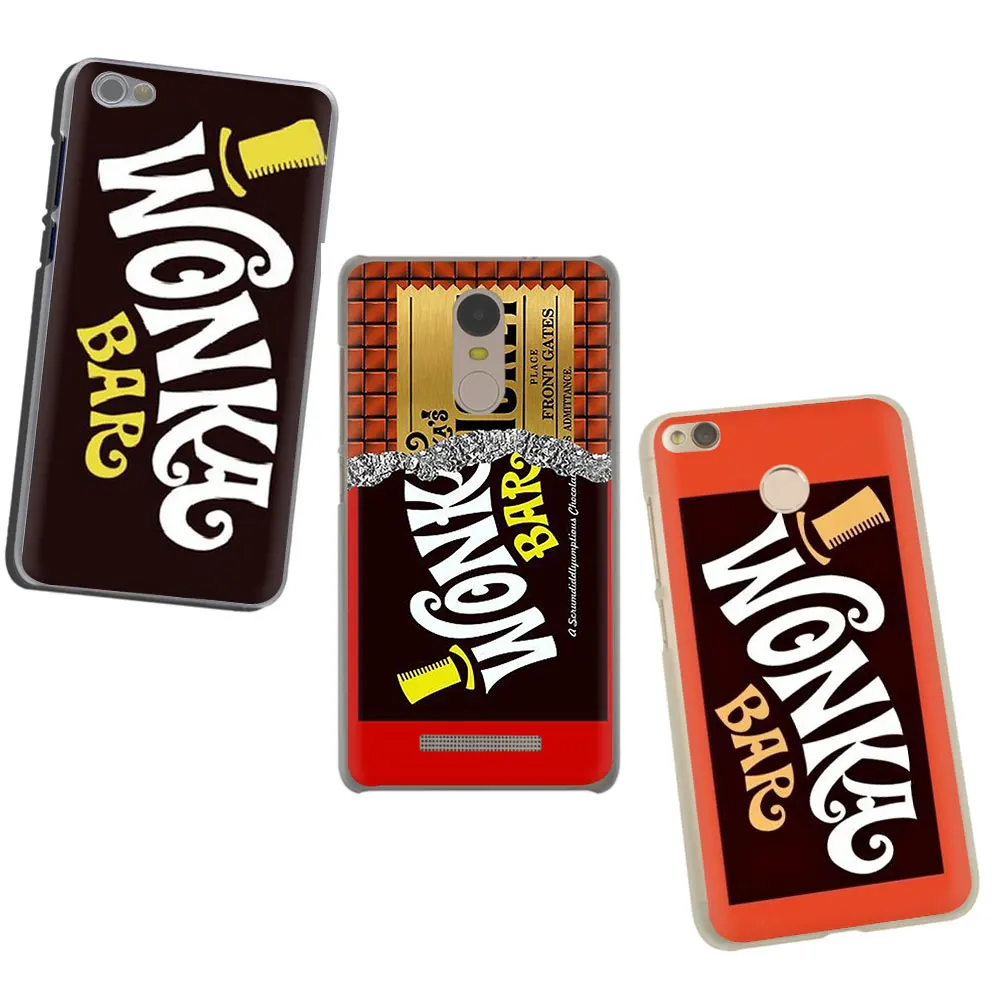 EWAU Willy Wonka Bar Chocolate Твердый чехол для телефона Xiaomi Redmi 4A 4X5 5A 6 6A 7 7A Plus GO S2 K20 pro