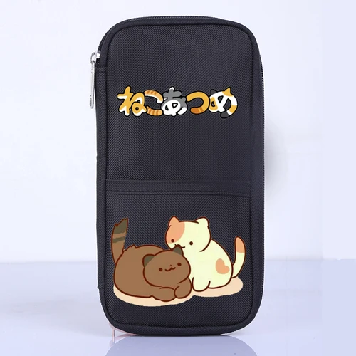mmhy6 Neko Atsume студент, школа, Офис Канцелярские принадлежности хранения Косплей Ручка Карандаш Чехол Сумка кошелек унисекс подарок - Цвет: mmhy6
