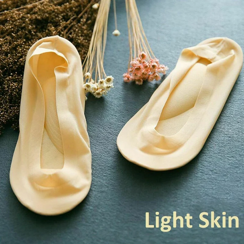 Light Skin Супинатор 3D носки Массаж ног забота о здоровье для женщин лето осень ортопедические EIG88 - Цвет: Light Skin