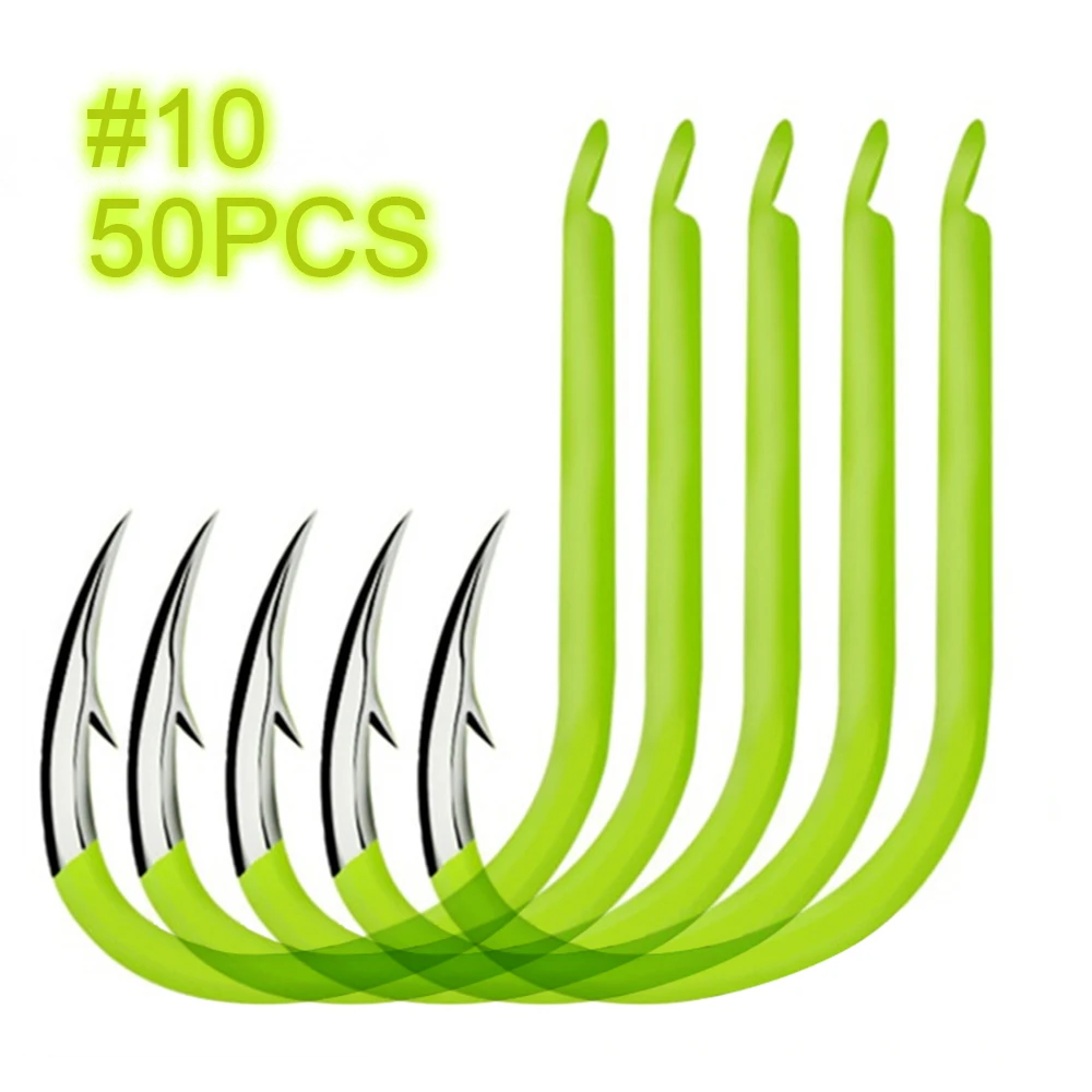 Hameçons Pêche Ressort Lot De 20 Hameçons De Pêche En Acier Carbone - Avec Ardillon Pour Appâts Vivants - Parfait Pour Truite Et Poisson-Chat Crochets Pêche Durable