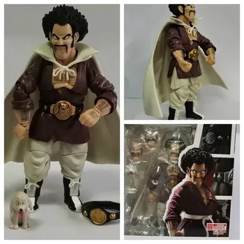 

SHF Anime Dragon Ball Z Hercule Mr. Satan Action Figure DBZ Mark Goku Friend PVC Collection Model 15cm