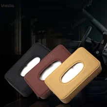 Автомобильная подвесная коробка из ткани автомобильный солнцезащитный козырек кожаный тканевый ящик автомобиль с задним сидением автомобиля откачка CD50 Q02