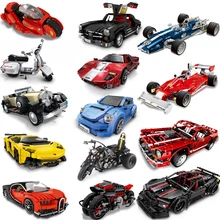 XINGBAO Technic Blocks F1 Racing Car Building Blocks Model Kids Toys Compatible with LOGO CAR Blocks Assassin X19 Bricks Car aiboully 3335 technic f1 racer building bricks blocks toys for children game car formula 1 compatible with aiboully 8674