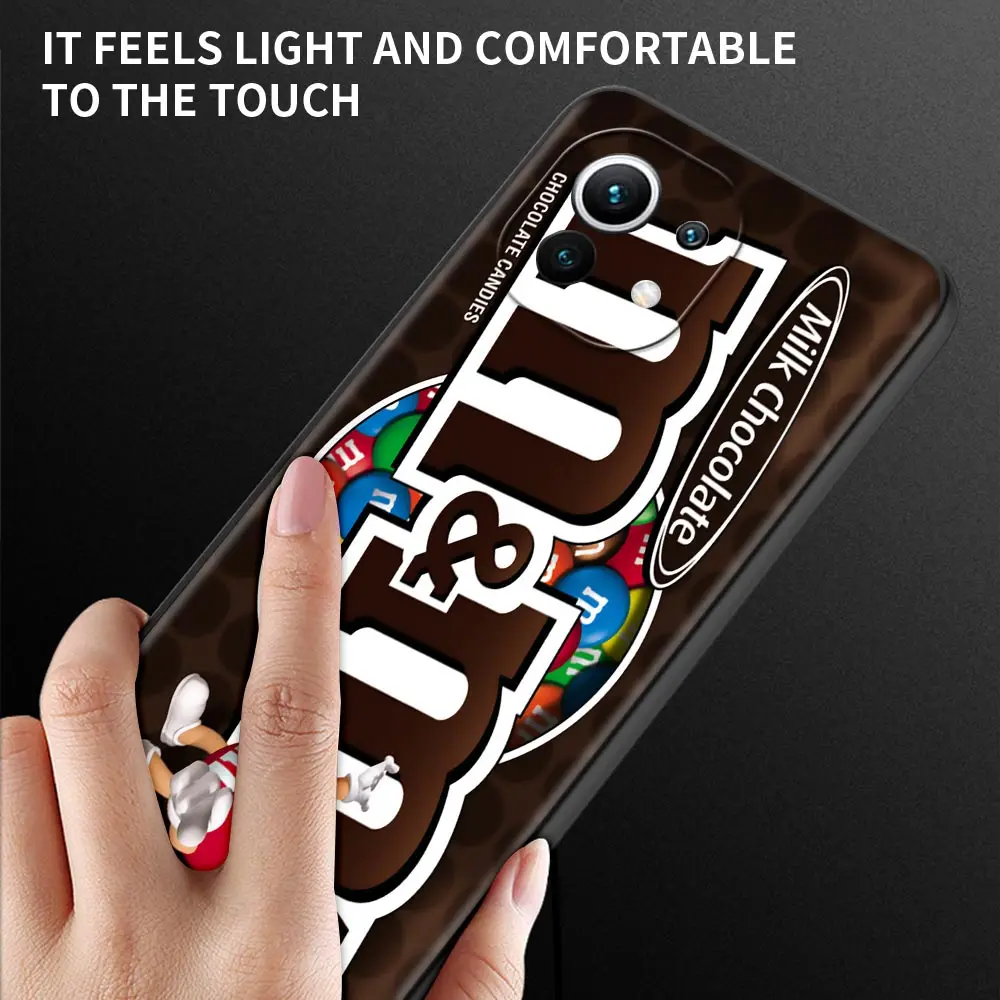Case For Poco X3 NFC M3 Pro M3 F3 F1 Capa for Mi Note 10 Pro Caso For Xiaomi CC9 Pro A3 A2 M&M's Chocolate Nutella Bottle