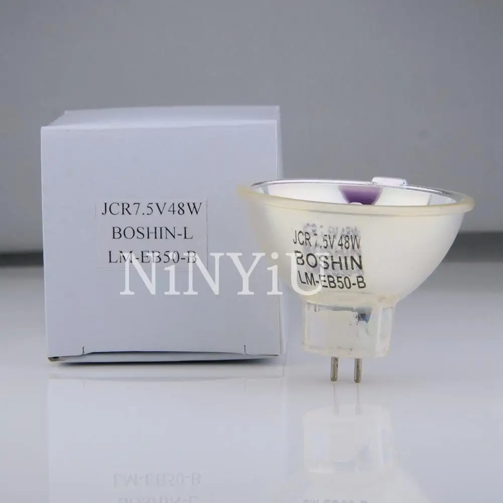 원래 Boshin JCR 7.5V48W 램프 컵 JCR 7.5V48W LM-EB50-B 디스코 절단 기계 전구 악기 감지 광섬유 전구