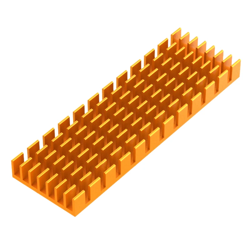 Алюминиевый радиатор M.2 теплоотвод теплопроводящий клей для Ngff Nvme Pcie 2280 Ssd
