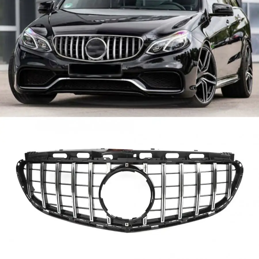 Передняя решетка сетчатая решетка подходит для Mercedes-Benz W212 GT 13-15 водонепроницаемые и надежные автомобильные аксессуары простая установка
