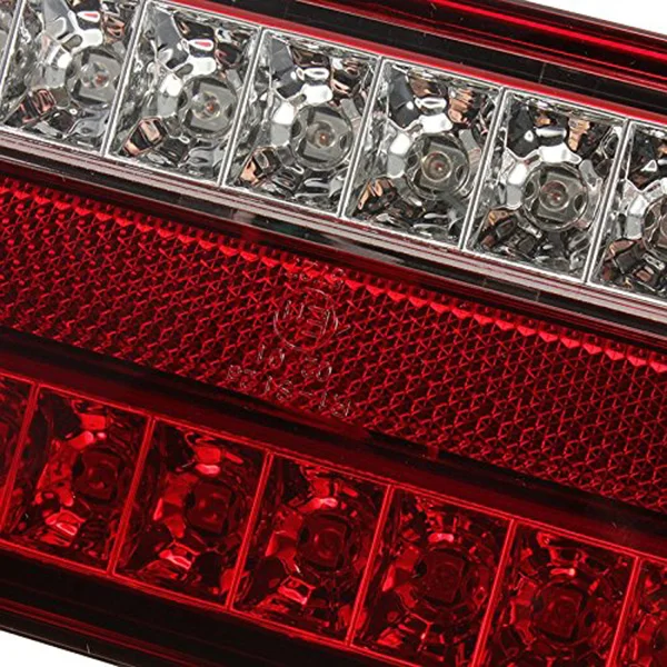 20Led хвост светильник 12V Водонепроницаемый поворотник грузовик тормозной светильник для автомобилей, грузовых автомобилей, трейлеров, кемперов