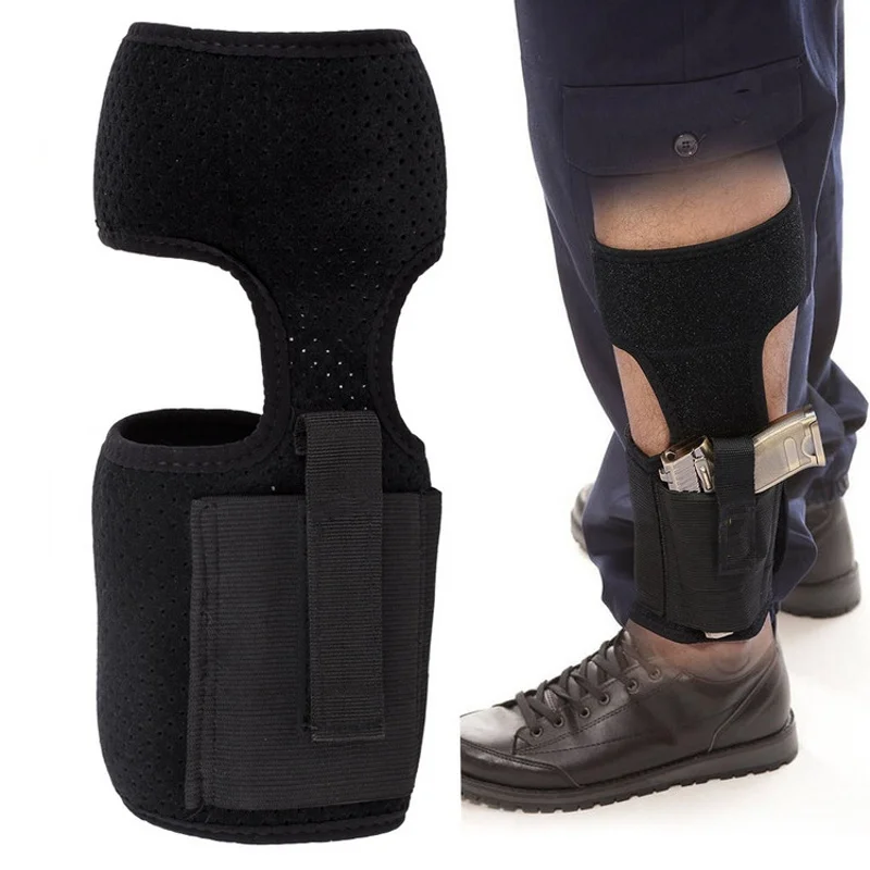 

Universal Concealed Carry Ankle Leg Gun Holster Tactical Hunting Airsoft Revolver Case Bag Glock 17 19 22 Pistol Handgun Pouch